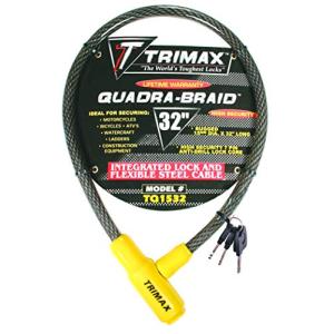 Trimax tq1532?Trimaflex統合キーケーブルロック(長さ32インチx 15?mm ) 【並行輸入】｜runsis-store