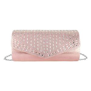 Quniko Rhinestone Flap Evening Clutch Pursesフォーマルスパンコールハンドバッグクロスボデ 【並行輸入】｜runsis-store