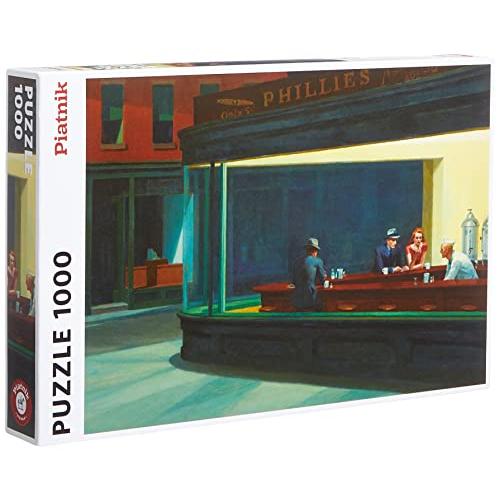 1000ピース ジグソーパズル Piatnik ナイトホークス Hopper: Nighthawks...