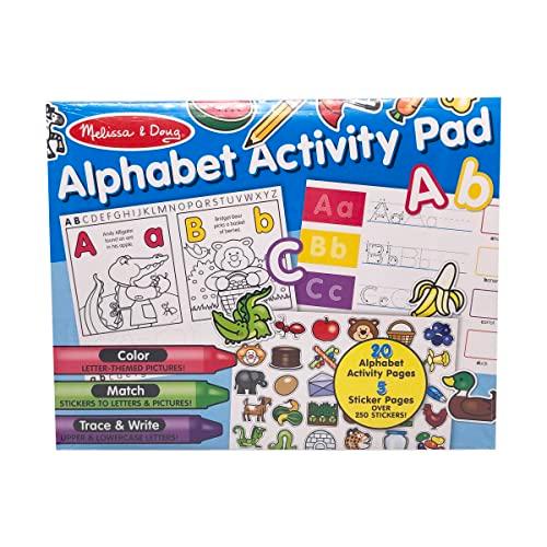 Melissa &amp; Doug Alphabet Activity Pad Sticker 【並行輸入...