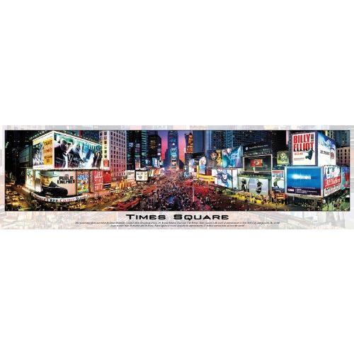 バッファローゲームBuffalo Games Panoramic Times Square 750p...