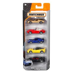 Matchbox 5-Pack Car Set (Colors/Styles Vary) 【並行輸入】｜runsis-store