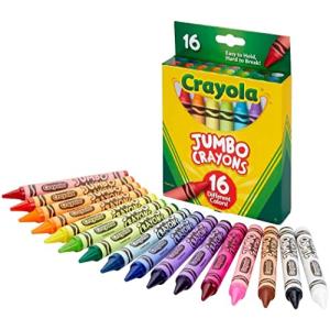 Jumbo Crayons  Assorted Colors  Great Toddler Crayons  16Count (Pa 【並行輸入】｜runsis-store