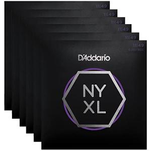 D'Addario NYXL エレキギター弦 ミディアム 11-49 (6パック) 【並行輸入】｜runsis-store