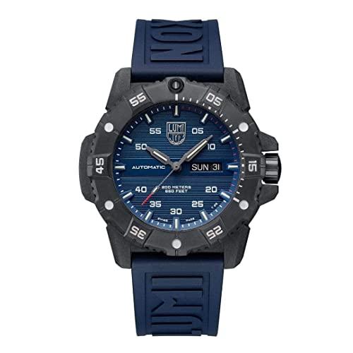Luminox Master カーボンシール 自動 ブルー スイス製 腕時計 XS.3863 【並行...