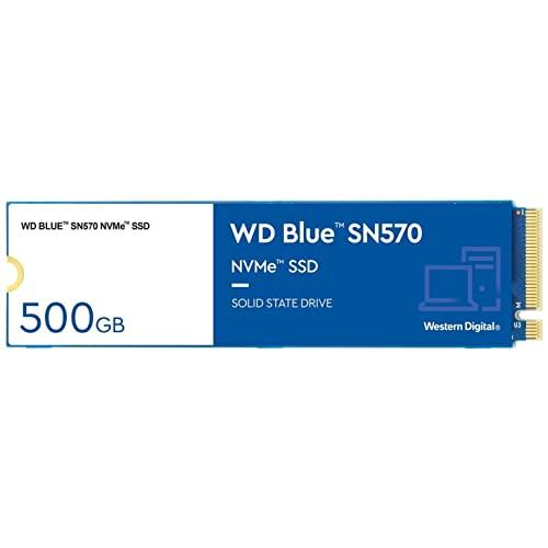 Western Digital 500GB WD Blue SN570 NVMe 内蔵ソリッドステー...