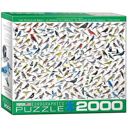 ジグソーパズル 2000ピース ユーログラフィックス 鳥の世界 8220-0821 【並行輸入】