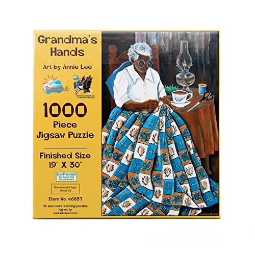 Annie Lee Gramma&apos;s Hands 1000pc Jigsaw Puzzle 【並行輸...