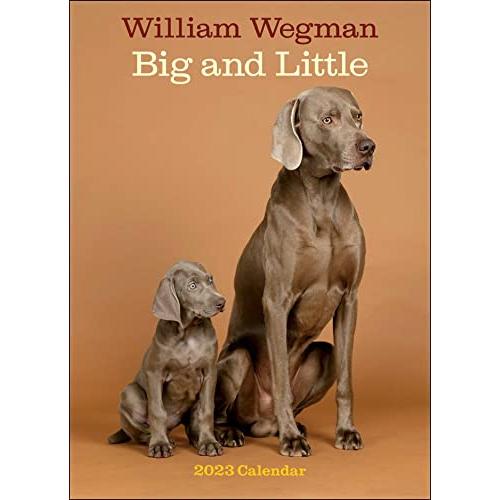 William Wegman Big and Little 2023 Wall Calendar 【...