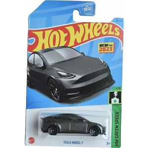 Hot Wheels Tesla Model Y  HW Green Speed 1/10 Gray 37/250 【並行輸入】｜runsis-store