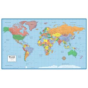 Classic Elite 世界地図 壁画ポスター 24 x 36インチ 【並行輸入】｜runsis-store