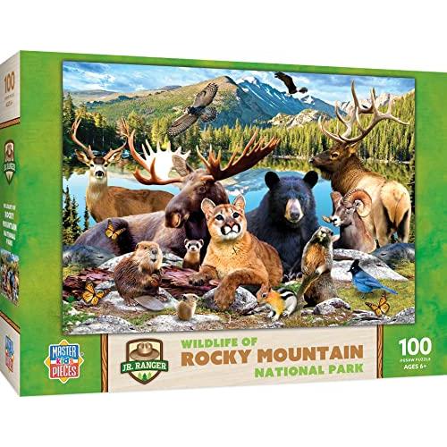 傑作100ピース子供のためのジグソーパズル - ロッキーマウンテン国立公園-14x19 【並行輸入】