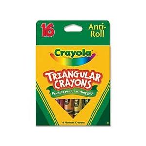 CrayolaR 三角形クレヨン 16本入り 【並行輸入】｜runsis-store