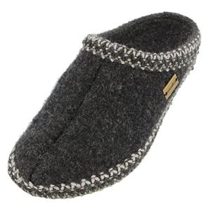 Haflinger Women's AS Wool Indoor Slipper Charcoal 39 M EU / 8 B(M) 【並行輸入】｜runsis-store