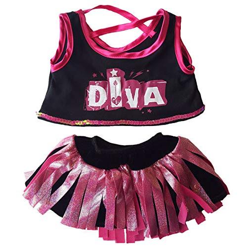 Diva Girl Outfit Teddy Bear Clothesフィット14????18? b...