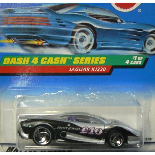 Hot Wheels Jaguar Xj220 #721 1998 Dash 4 Cash Seri...