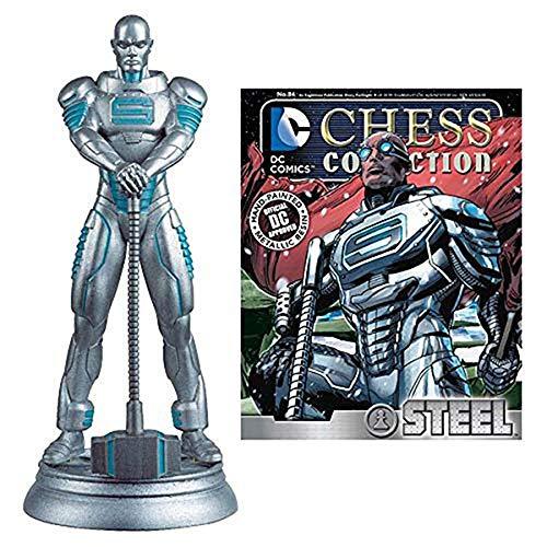 DC Superhero Steel White Pawn Chess Piece withコレクタ...