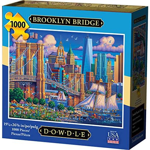 Dowdle Jigsaw Puzzle - Brooklyn Bridge - 1000 Piec...