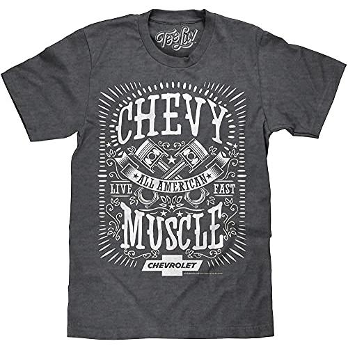 Tee Luv Chevy Shirt All American Muscle - Chevrole...