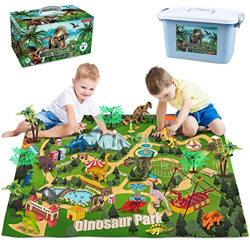 おもちゃ 恐竜 おもちゃ 男の子と女の子用 3歳以上 12パック 子供用 動物 恐竜 落書きブック付...