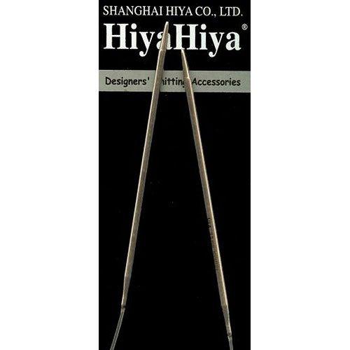 HiyaHiya サーキュラー 47インチ(120cm) スチール編み針 サイズ US 8 (5mm...