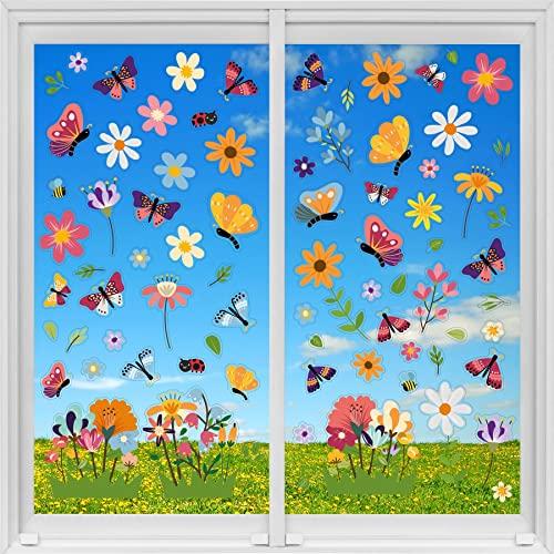 Walplus Spring Windows Clings Spring Decoration Su...