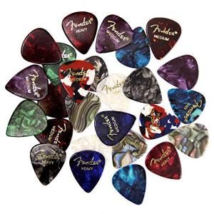 Fender Premium Picks Sampler - 24 Pack Includes Thin  Medium  Hea 【並行輸入】｜runsis-store