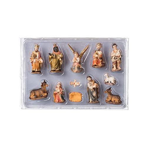 Roman Inc. 5.1cm 12 Piece SET Nativity in Muted Co...