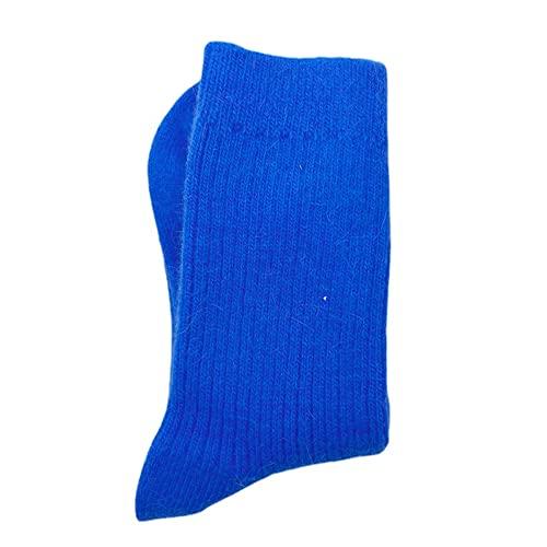 Chao Ran Womens Winter Wool Cashmere Socksカジュアルドレス...