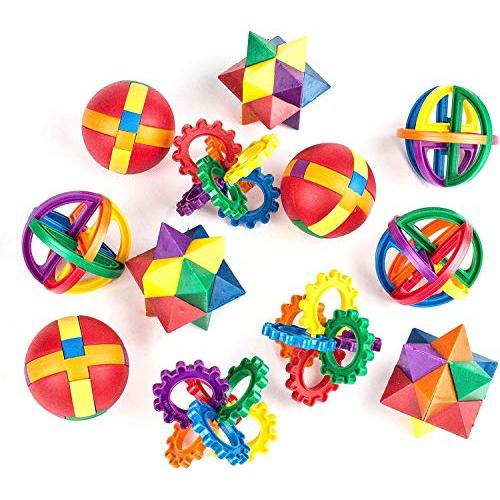 Fun Puzzle Balls by Neliblu - Bulk Party Favours -...