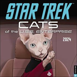 Star Trek: Cats 2024 Wall Calendar 【並行輸入】の商品画像
