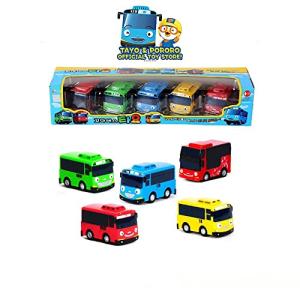 Little Bus TAYO Toy 5 pcs （私たちはRogiだからラニcitu）バスアニメーション 【並行輸入】｜runsis-store