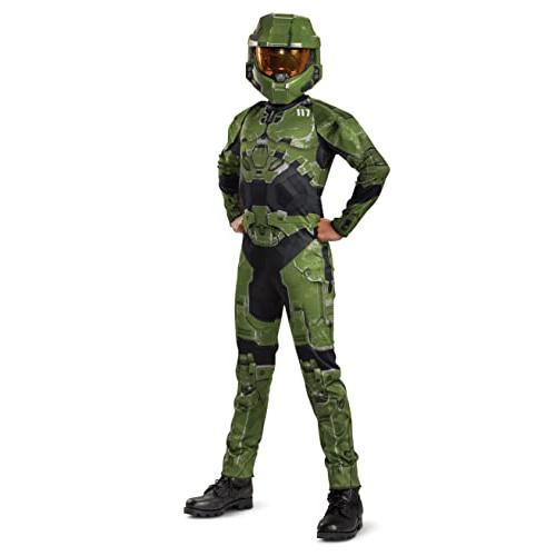 Halo Infinite Master Chief Costume  Kids Size Vide...