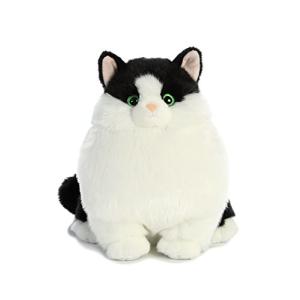 Aurora World Fat Cats Muffins Tuxedo Plush 【並行輸入】の商品画像