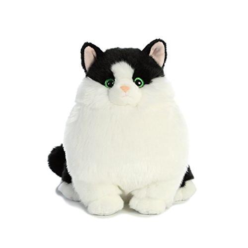 Aurora World Fat Cats Muffins Tuxedo Plush 【並行輸入】