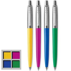 Parker Jotter オリジナルボールペン コレクション 中字 ブラックインク 4本 【並行輸入】｜runsis-store