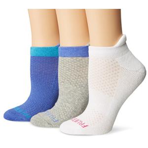 Fruit of the Loom Women's Standard 3 Pack Breathable No Show Tab S 【並行輸入】｜runsis-store