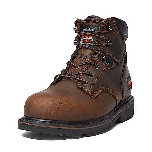 Timberland PRO メンズ 6インチ Pit Boss スチールトゥ インダストリアルワー...