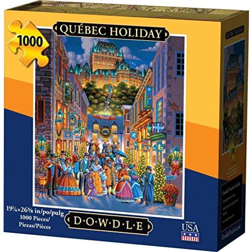 Dowdle Jigsaw Puzzle - Quebec Holiday - 1000 Piece...