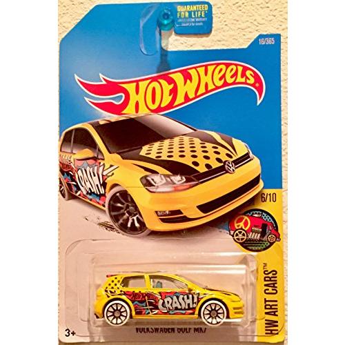 Hot Wheels 2017 HW アートカー フォルクスワーゲン ゴルフ MK7 16/365 ...