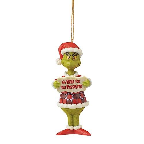 Enesco Jim Shore The Grinch I&apos;m Here for The Prese...