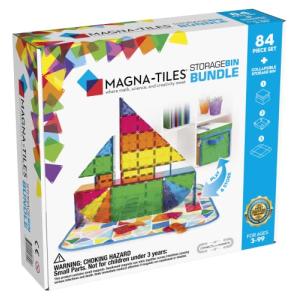 Magna Tiles 84ピース収納ビンバンドル 【並行輸入】｜runsis-store