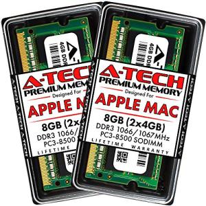 A-Tech 8GB (2 x 4GB) PC3-8500 DDR3 1066/1067 MHz RAM MacBook Pro i 【並行輸入】