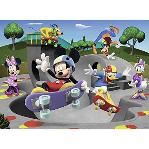Ravensburger Mickey &amp; Minnie: At The Skate Park Pu...