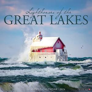 Lighthouses of the Great Lakes 2024 Calendar 【並行輸入】