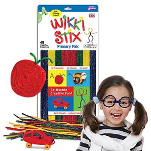 Wikki Stix Assorted Pkg-Primary 並行輸入