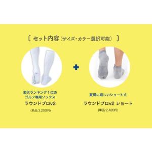 公式 ゴルフ ソックス 靴下 ゴルフウェア 足...の詳細画像1