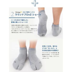公式 ゴルフ ソックス 靴下 ゴルフウェア 足...の詳細画像3
