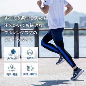 公式 スポーツ タイツ コンプレッション ラン...の詳細画像4