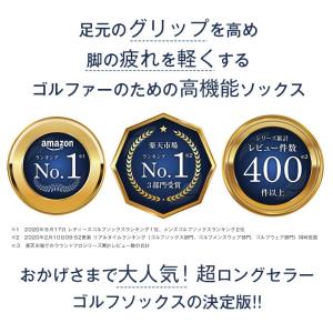 公式 ゴルフソックス 靴下 2足組 ゴルフウェ...の詳細画像2
